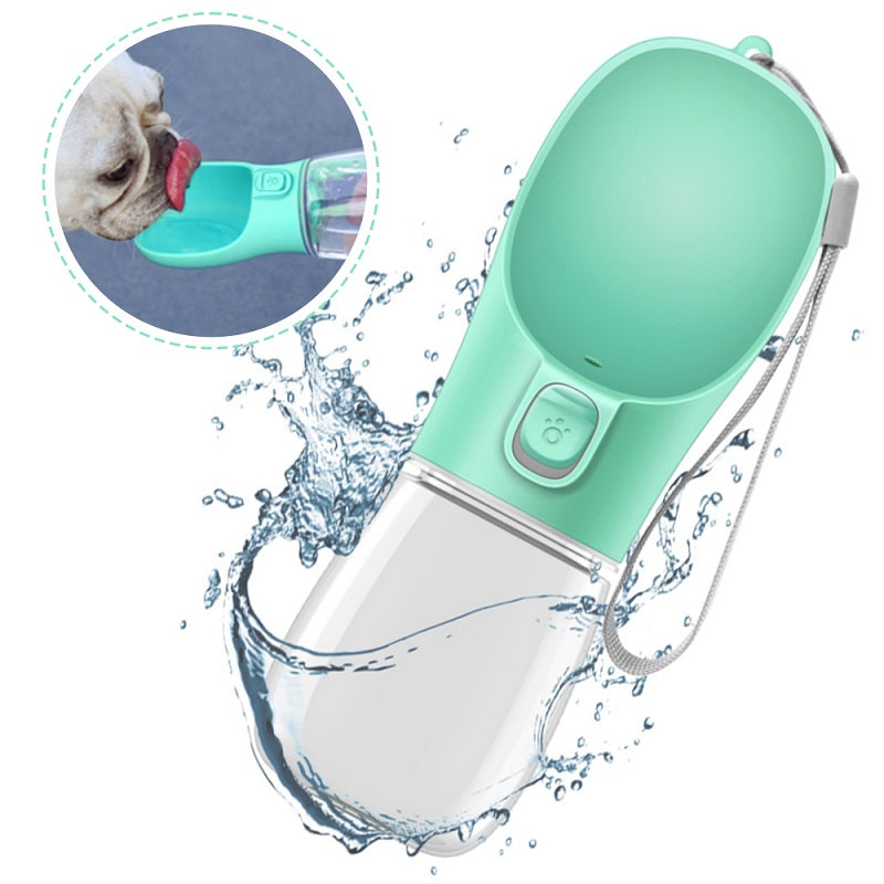 Dog Water Bottle For Pet Dogs Cats Water Feeder Bowls