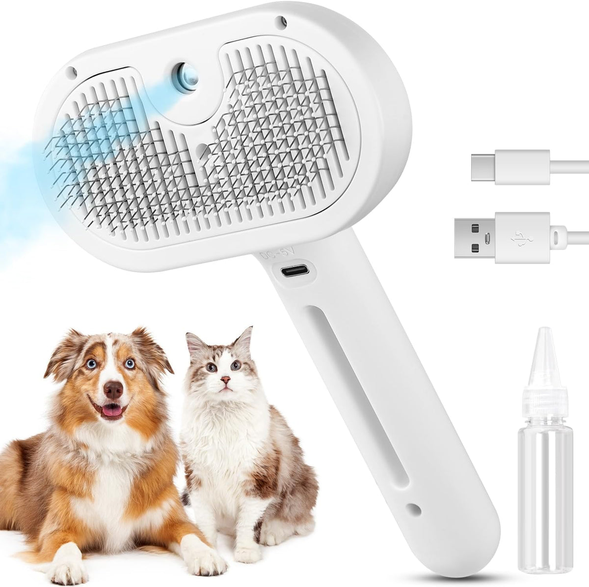 3-in-1 Steam Brush for Pets