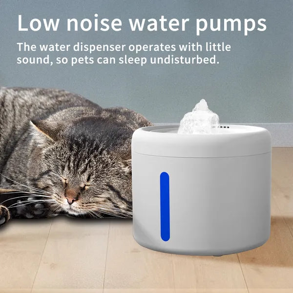 Automatic water dispenser for pets