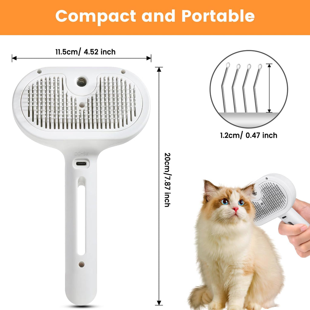 3-in-1 Steam Brush for Pets