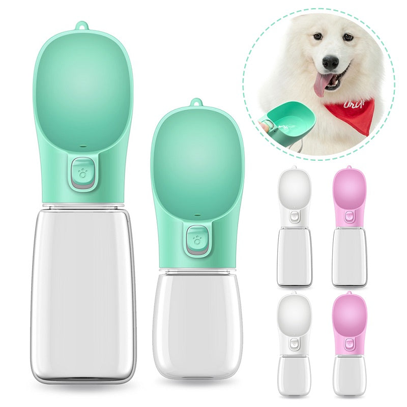 Dog Water Bottle For Pet Dogs Cats Water Feeder Bowls