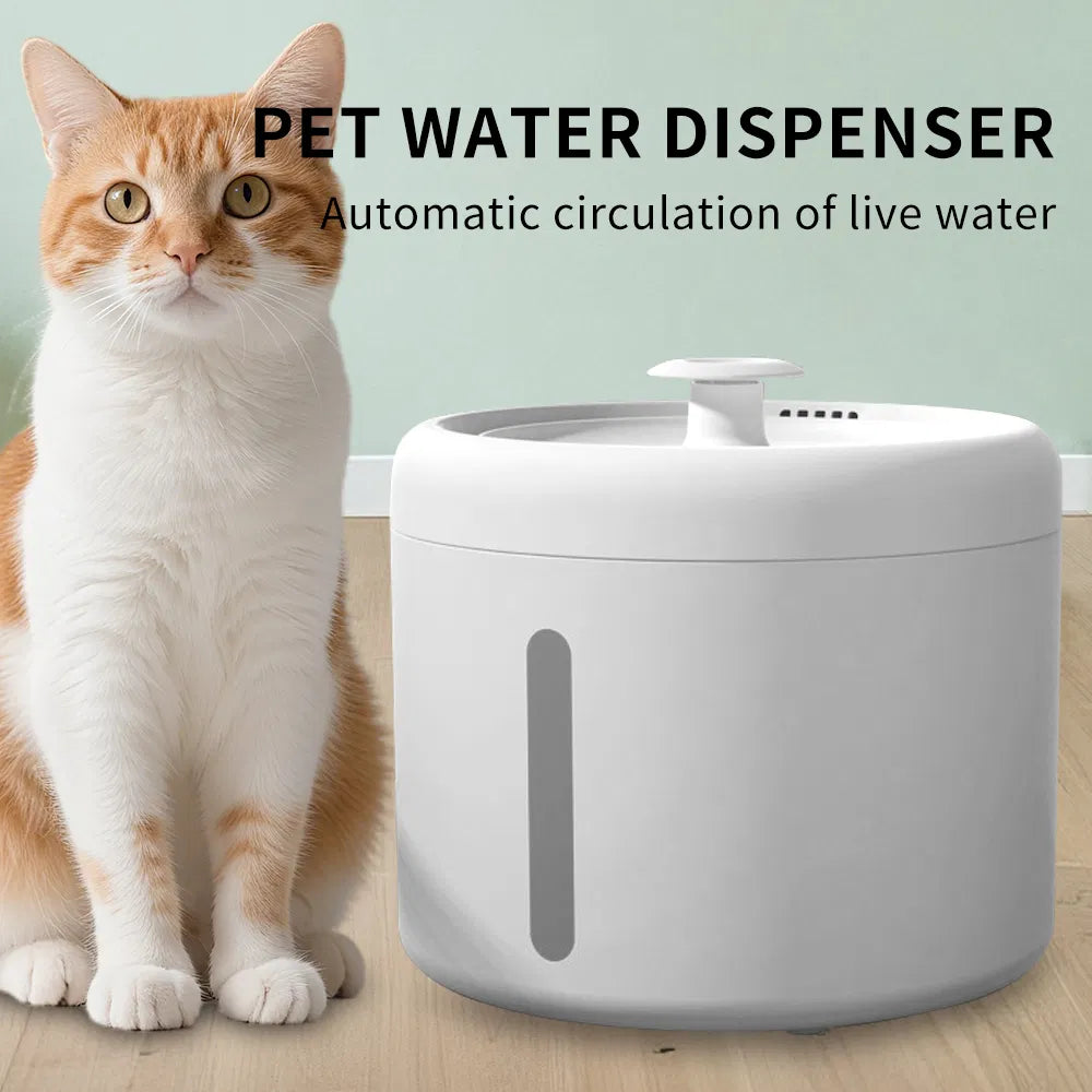 Automatic water dispenser for pets