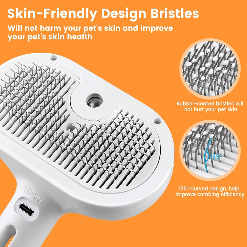 3-in-1 Steam Brush for Pets